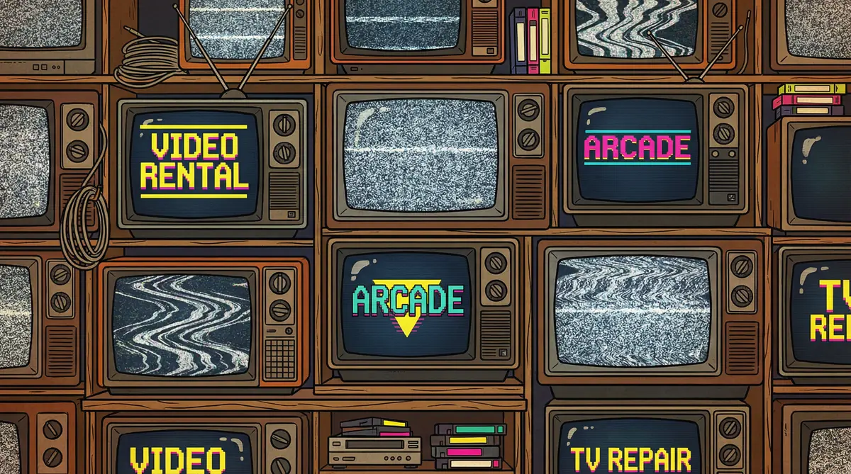 经典 每日吃瓜 电视墙背景