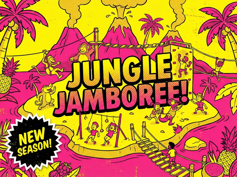 户外冒险 每日吃瓜 节目海报 - 丛林大冒险